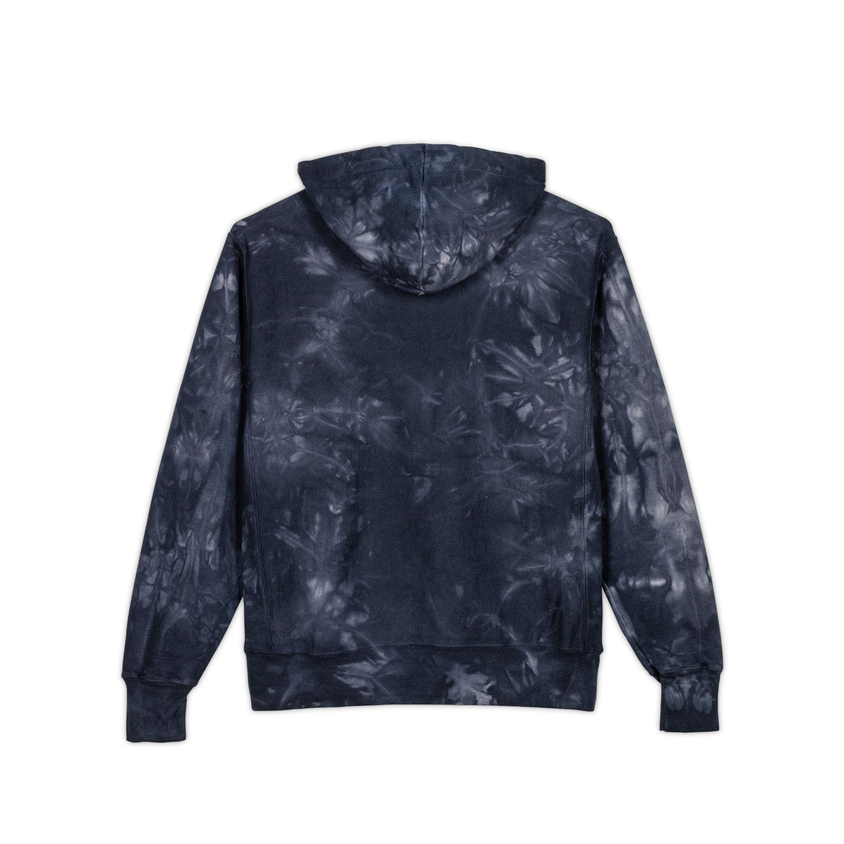 Tie-Dye Embroidered Hoodie — 'Some Bite Tomorrow' Script Streetwear