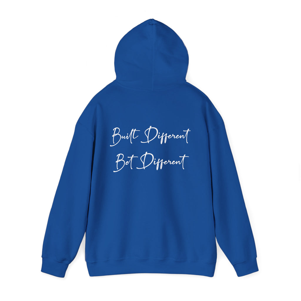 She Got Game Hoodie — "Built Different, Bet Different" Script Hoodie