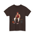 Basketball Player Bench Tee — Casual Sports Graphic T‑Shirt for Raggedy Bench Players