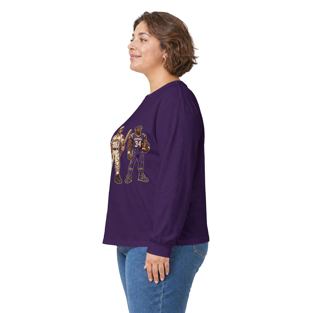 Raggedies Long Sleeve Tee — Retro Players Graphic