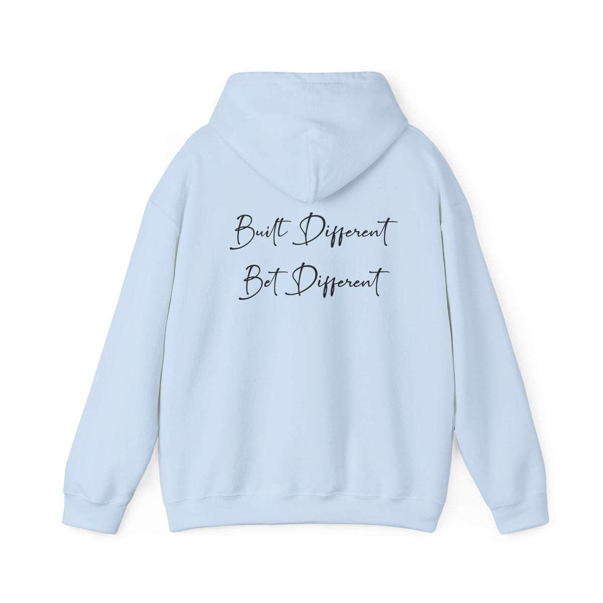 She Got Game Hoodie – "Built Different, Bet Different" Motivational Pullover