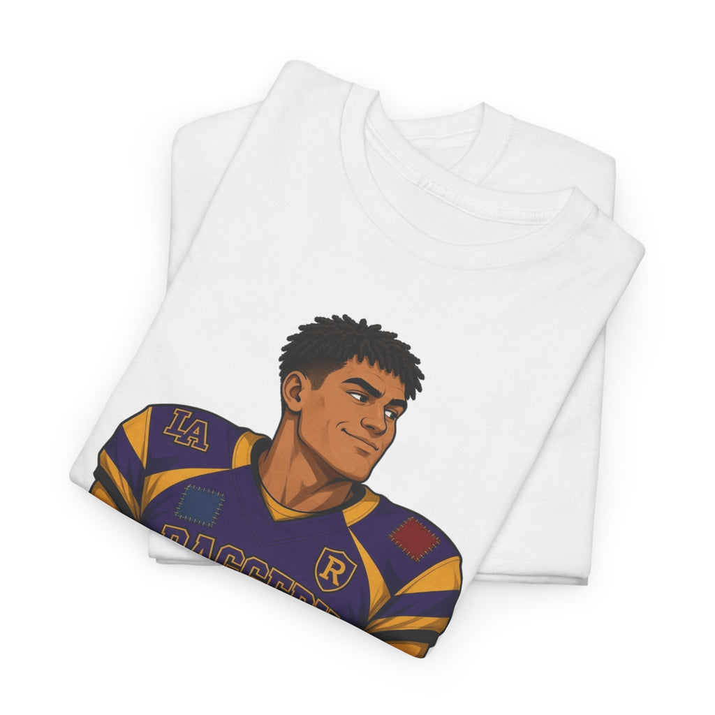 Football Player Graphic Tee — Raggedy B*TCH T-Shirt
