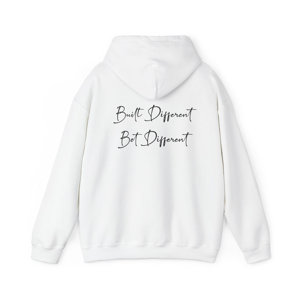 She Got Game Hoodie – "Built Different, Bet Different" Motivational Pullover