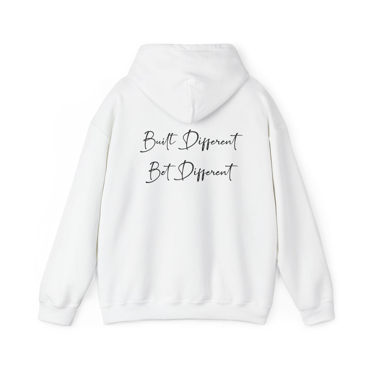 She Got Game Hoodie – "Built Different, Bet Different" Motivational Pullover