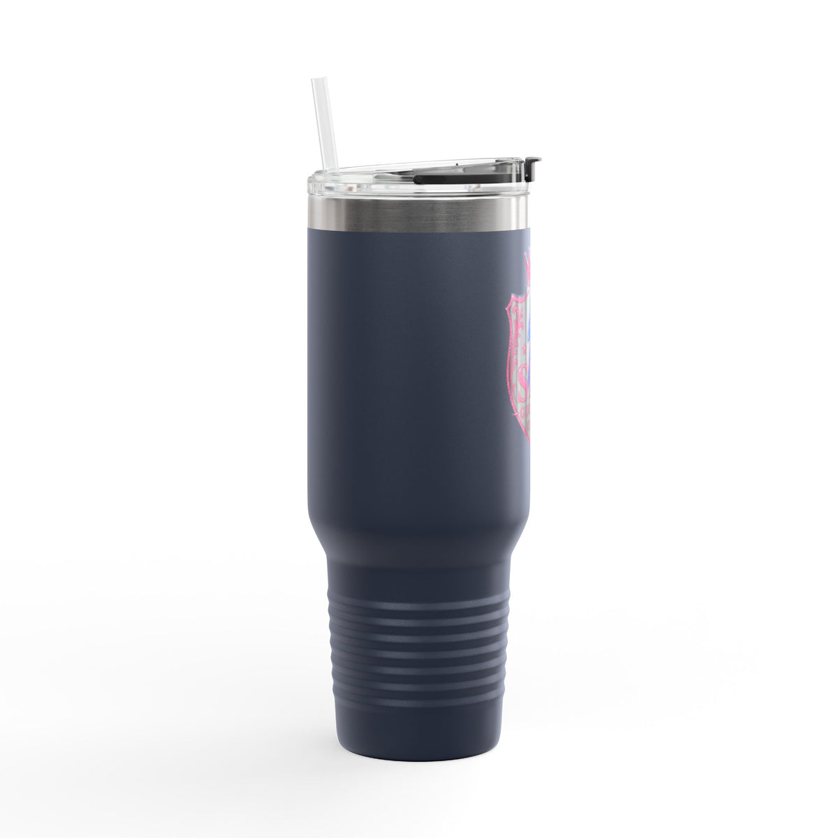 40oz Insulated Travel Mug — “She Got Game” Lightning Crest