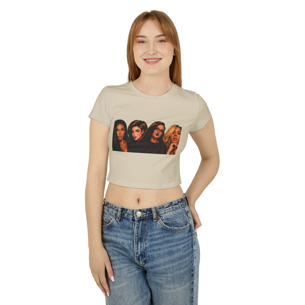 S.G.G. Crop Tee — Iconic Ladies of She Got Game