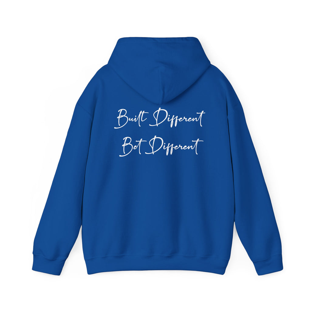 She Got Game Hoodie — "Built Different, Bet Different" Script Hoodie