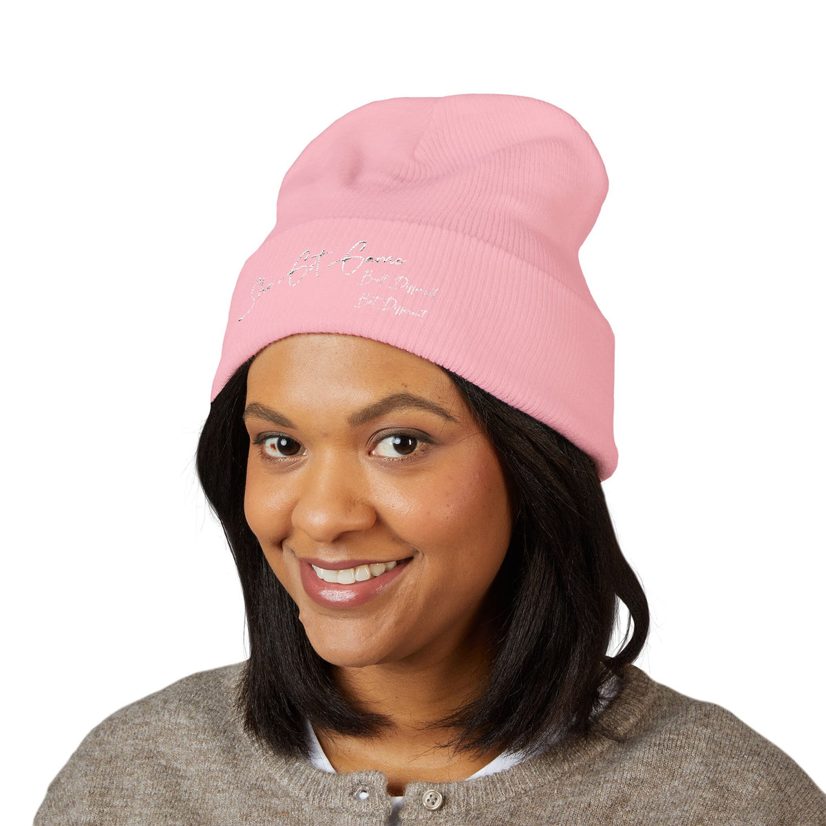Embroidered 'She Got Game' Classic Cuffed Beanie — Cozy Winter Hat