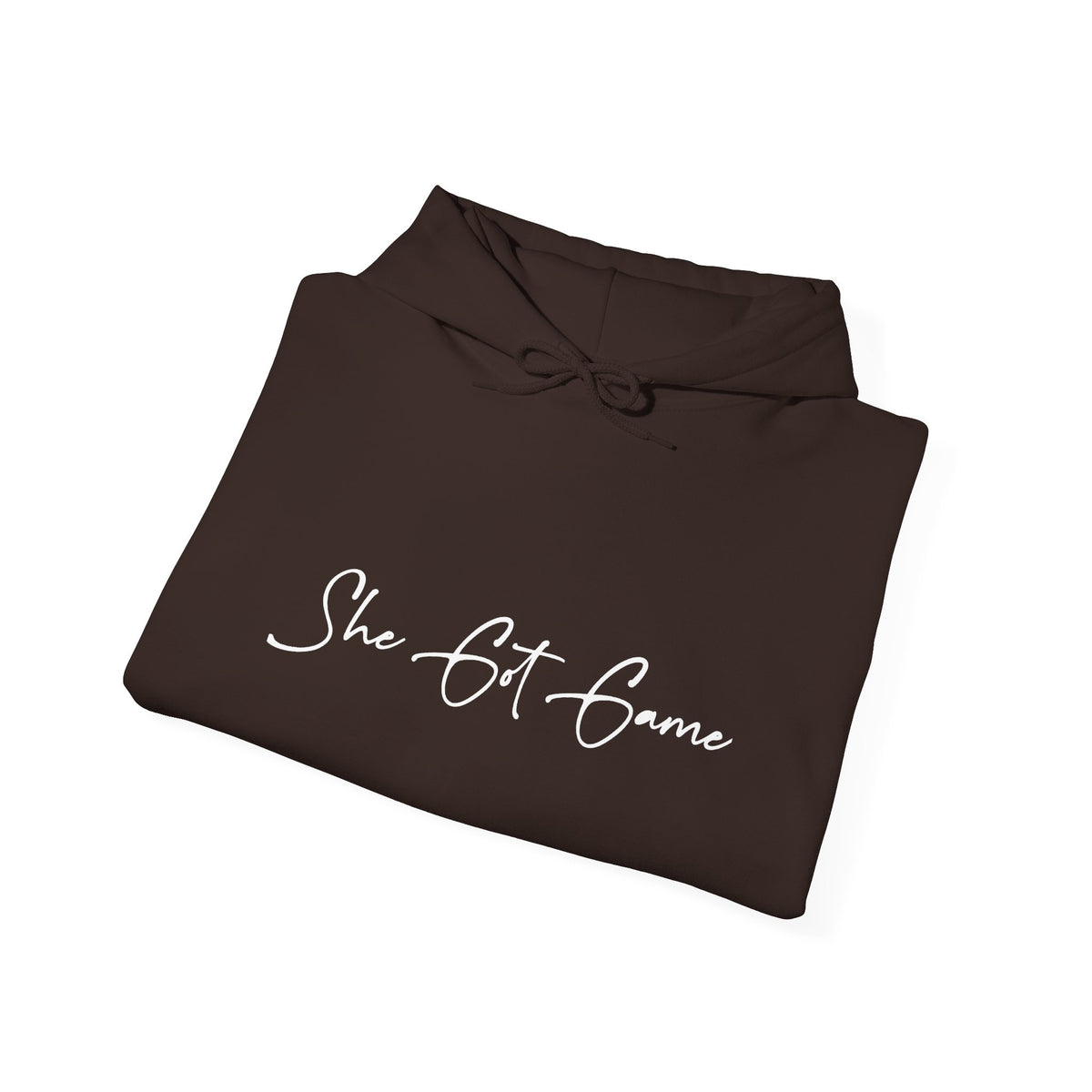 She Got Game Hoodie — "Built Different, Bet Different" Script Hoodie