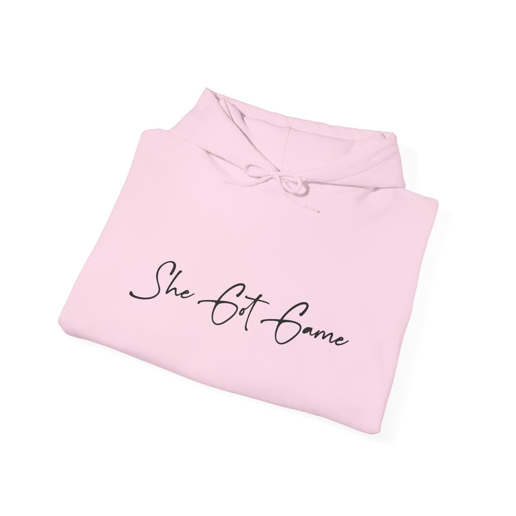 She Got Game Hoodie – "Built Different, Bet Different" Motivational Pullover