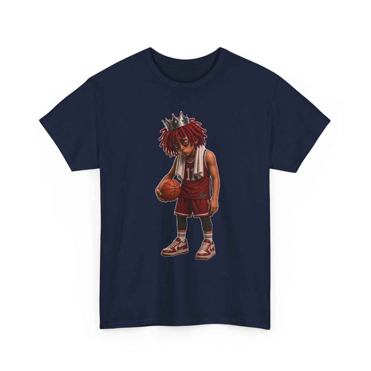 Graphic Tee — Raggedy Hoops Player Streetwear T-Shirt