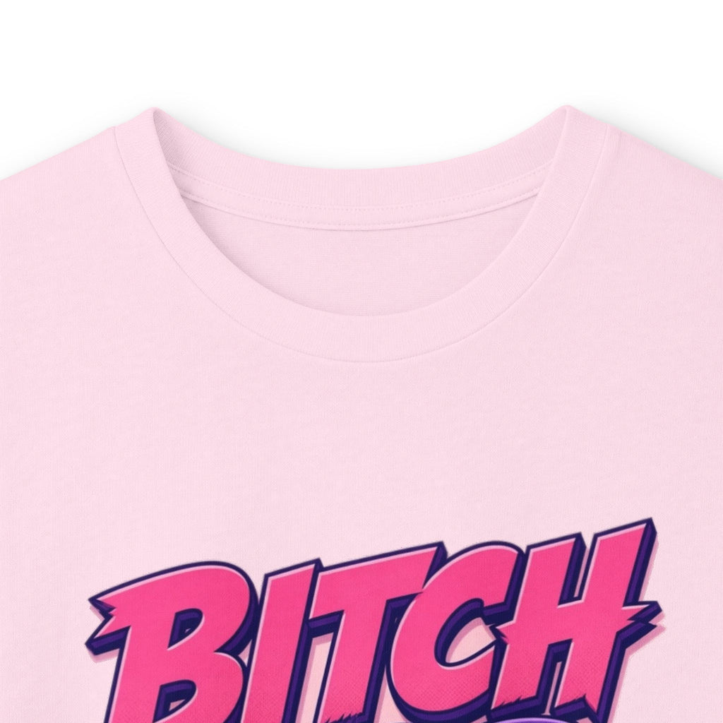 Long Sleeve Tee — "B*tch A** Hoe" Retro Snack Pop Art Graphic