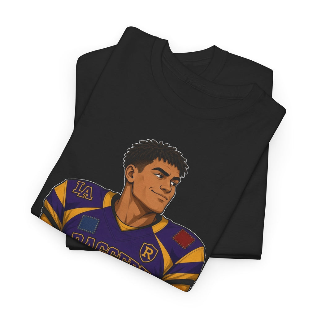 Football Player Graphic Tee — Raggedy B*TCH T-Shirt