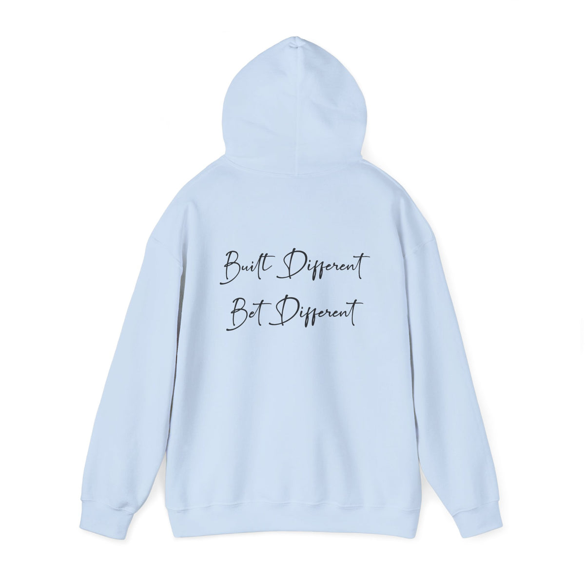 She Got Game Hoodie – "Built Different, Bet Different" Motivational Pullover