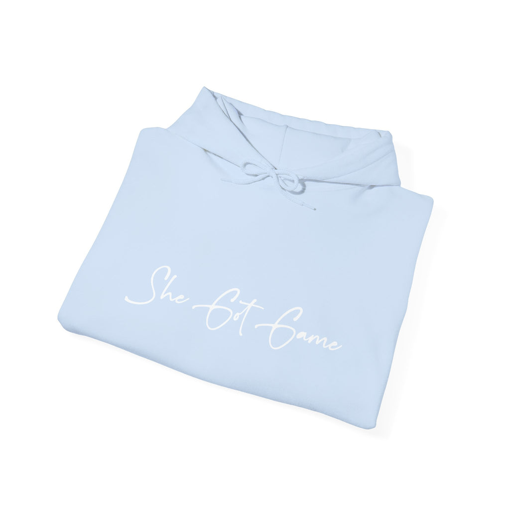 She Got Game Hoodie — "Built Different, Bet Different" Script Hoodie