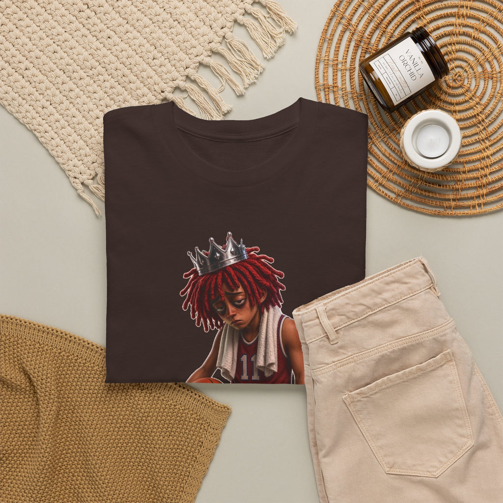 Graphic Tee — Raggedy Hoops Player Streetwear T-Shirt