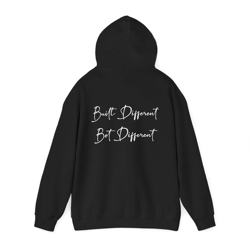 She Got Game Hoodie — "Built Different, Bet Different" Script Hoodie