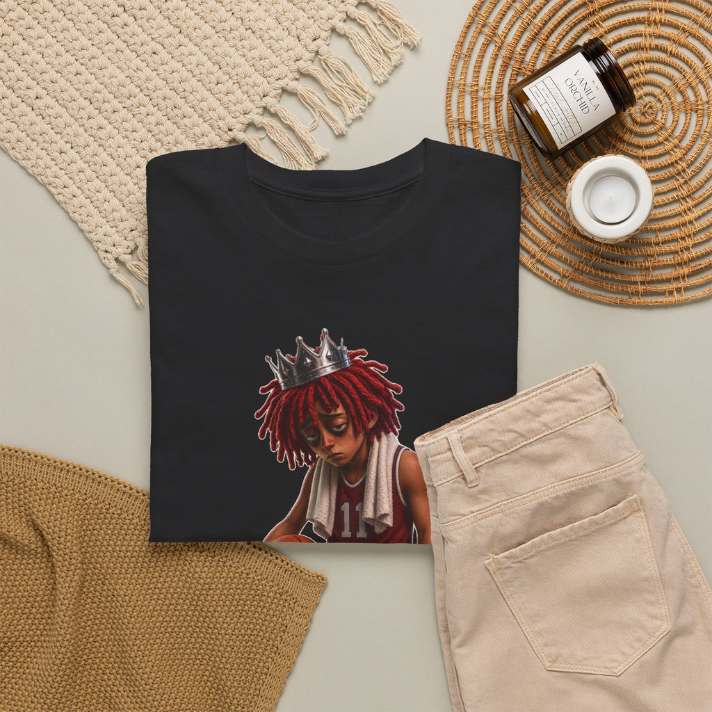 Graphic Tee — Raggedy Hoops Player Streetwear T-Shirt