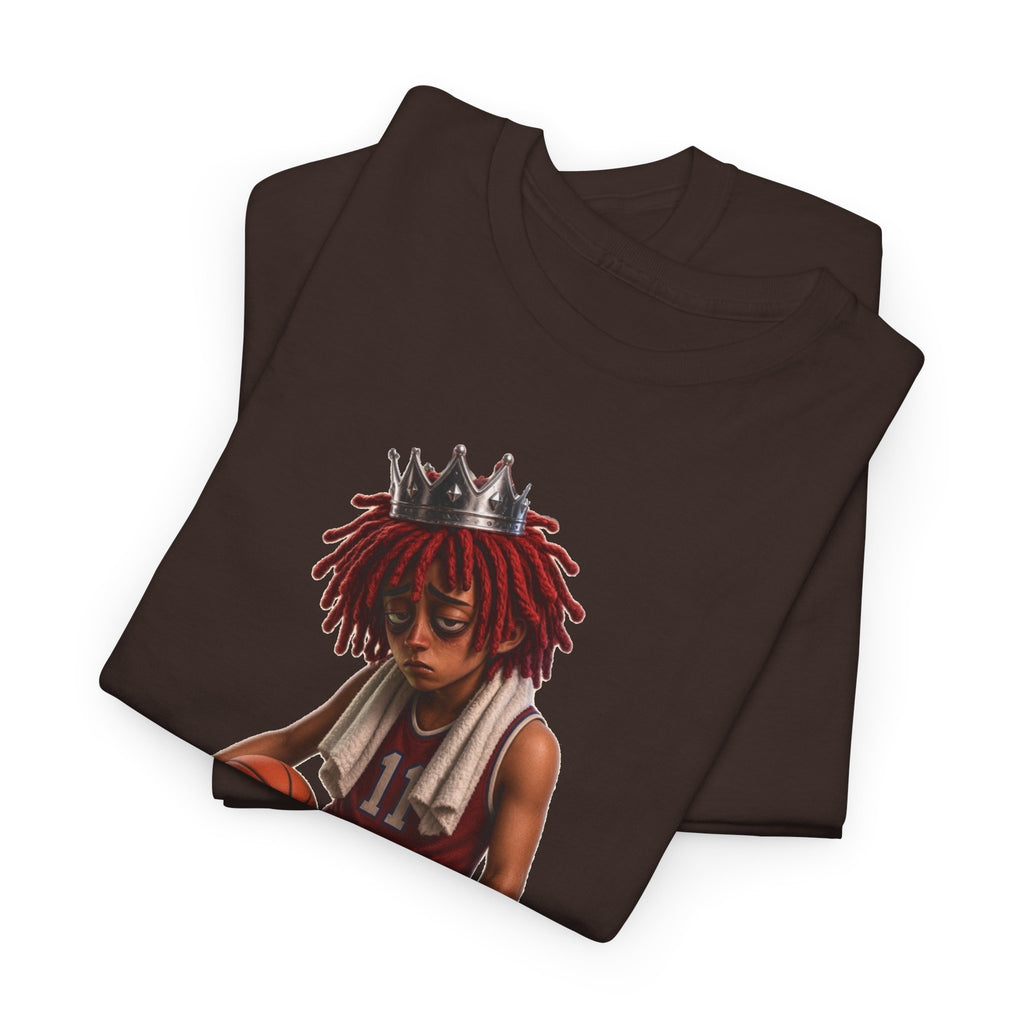 Graphic Tee — Raggedy Hoops Player Streetwear T-Shirt