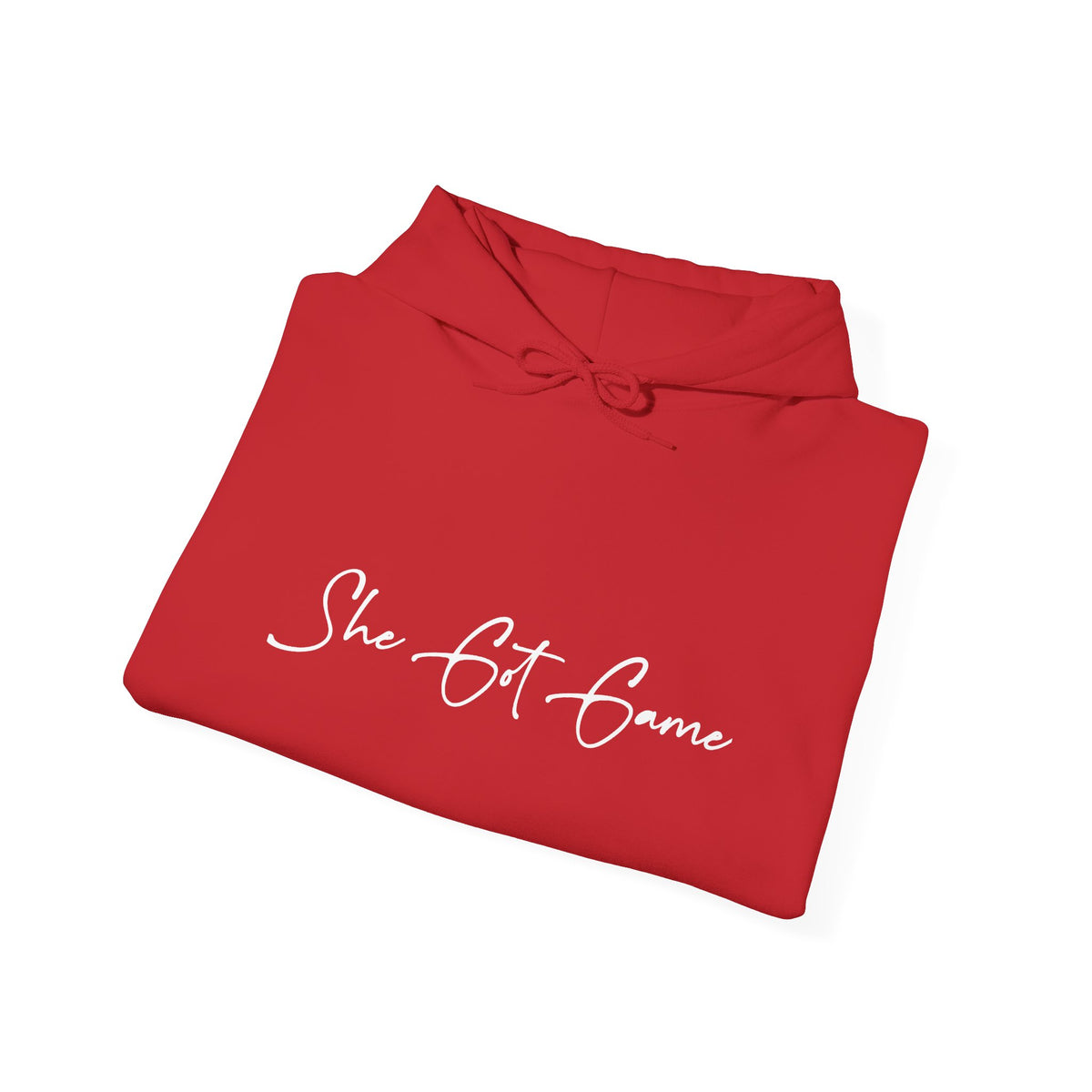 She Got Game Hoodie — "Built Different, Bet Different" Script Hoodie