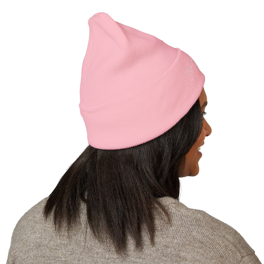 Embroidered 'She Got Game' Classic Cuffed Beanie — Cozy Winter Hat