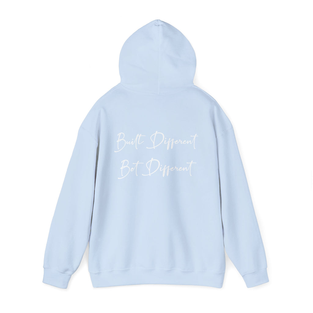 She Got Game Hoodie — "Built Different, Bet Different" Script Hoodie