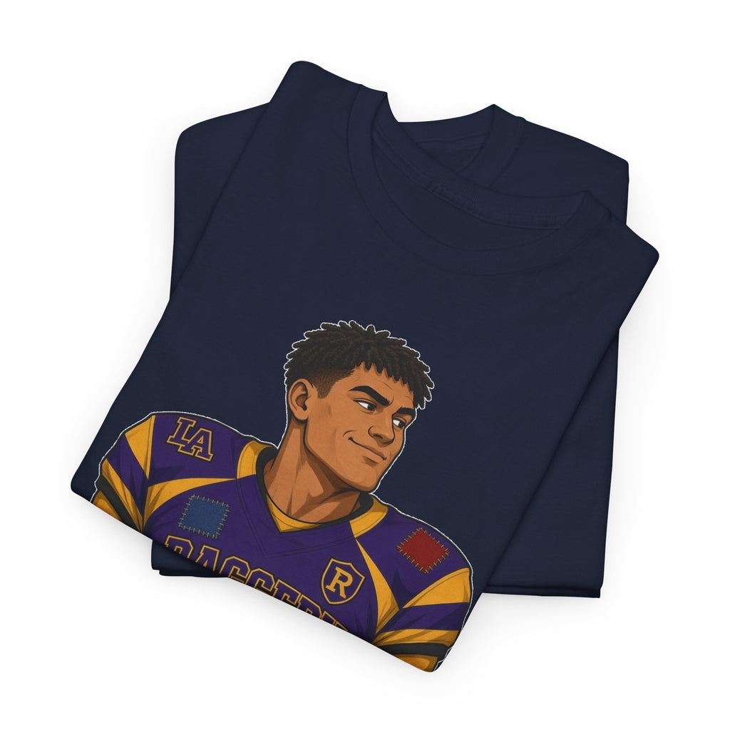Football Player Graphic Tee — Raggedy B*TCH T-Shirt