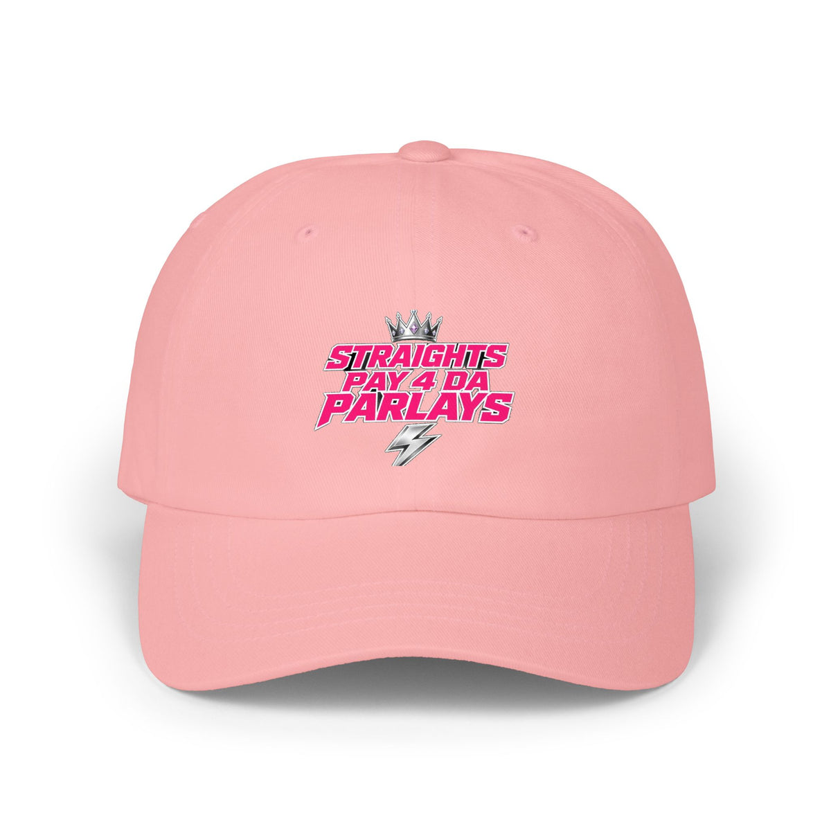 Dad Cap - "Straights Pay 4 Da Parlays" Embroidered Sports Betting Hat