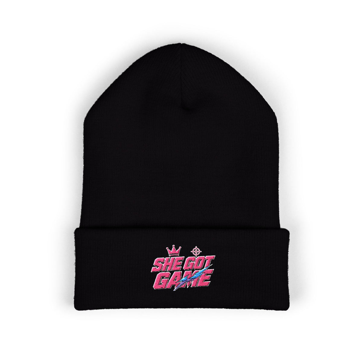 She Got Game Embroidered Beanie