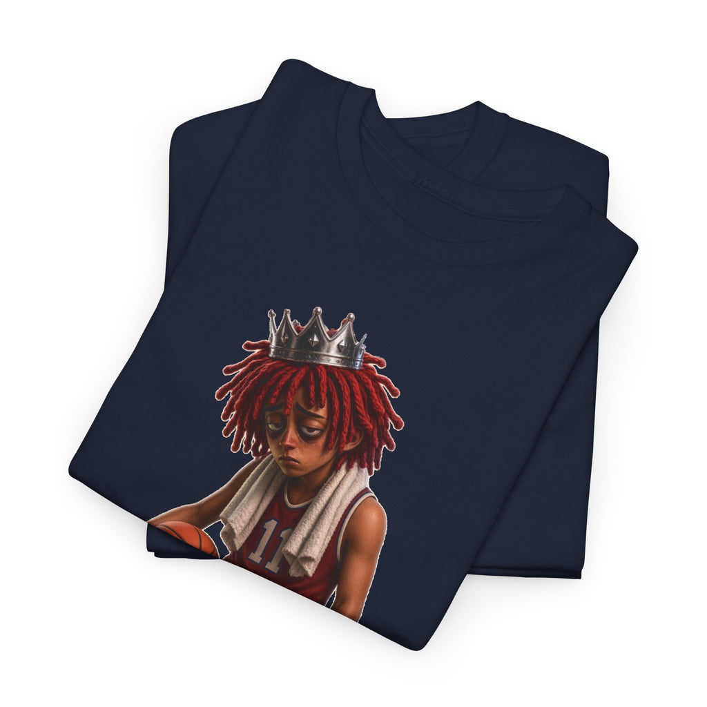 Graphic Tee — Raggedy Hoops Player Streetwear T-Shirt