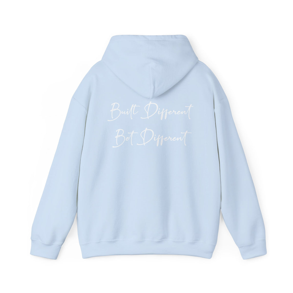 She Got Game Hoodie — "Built Different, Bet Different" Script Hoodie