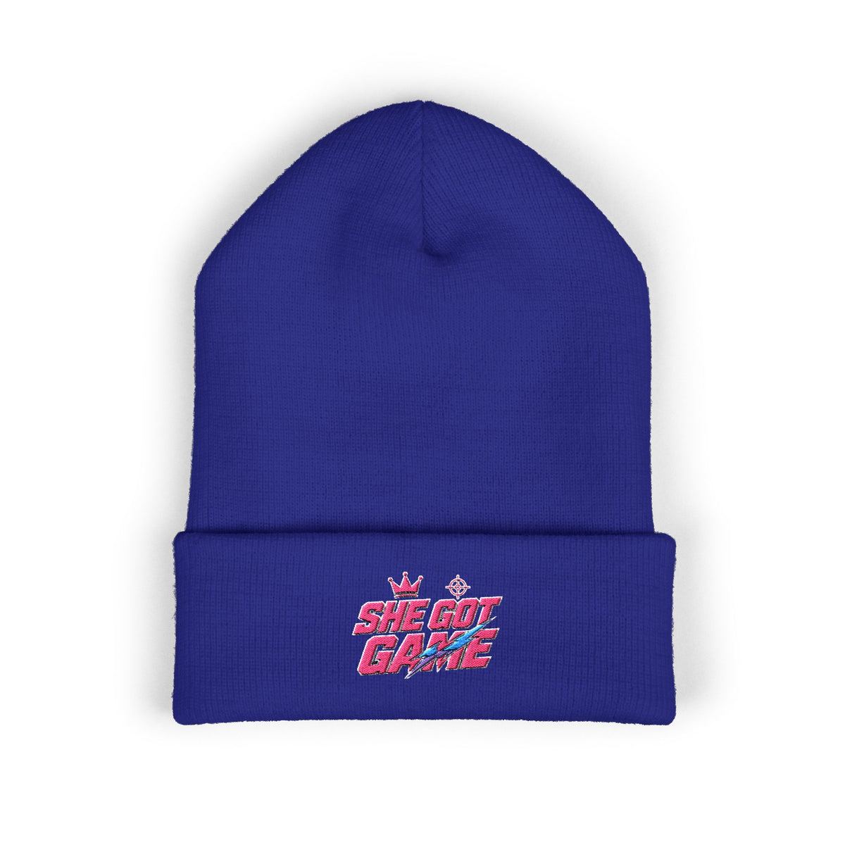 She Got Game Embroidered Beanie