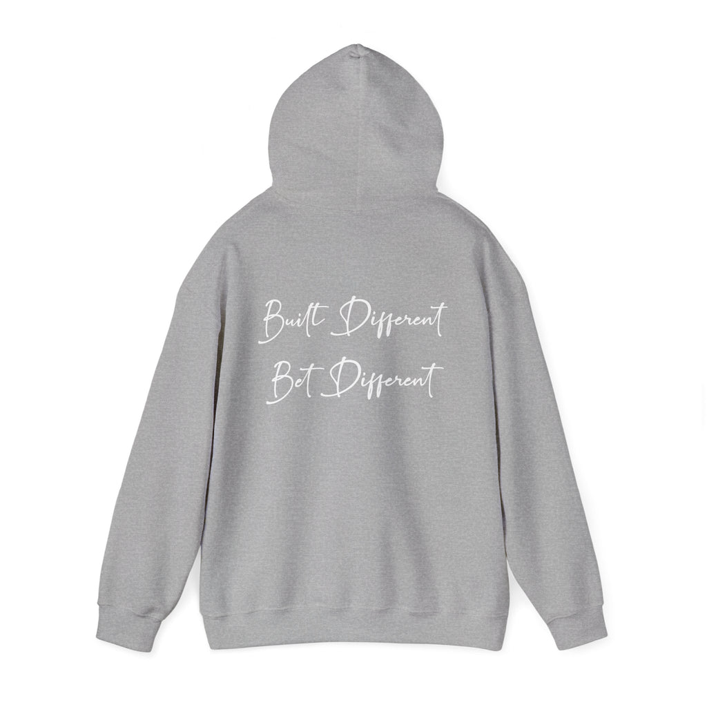 She Got Game Hoodie — "Built Different, Bet Different" Script Hoodie