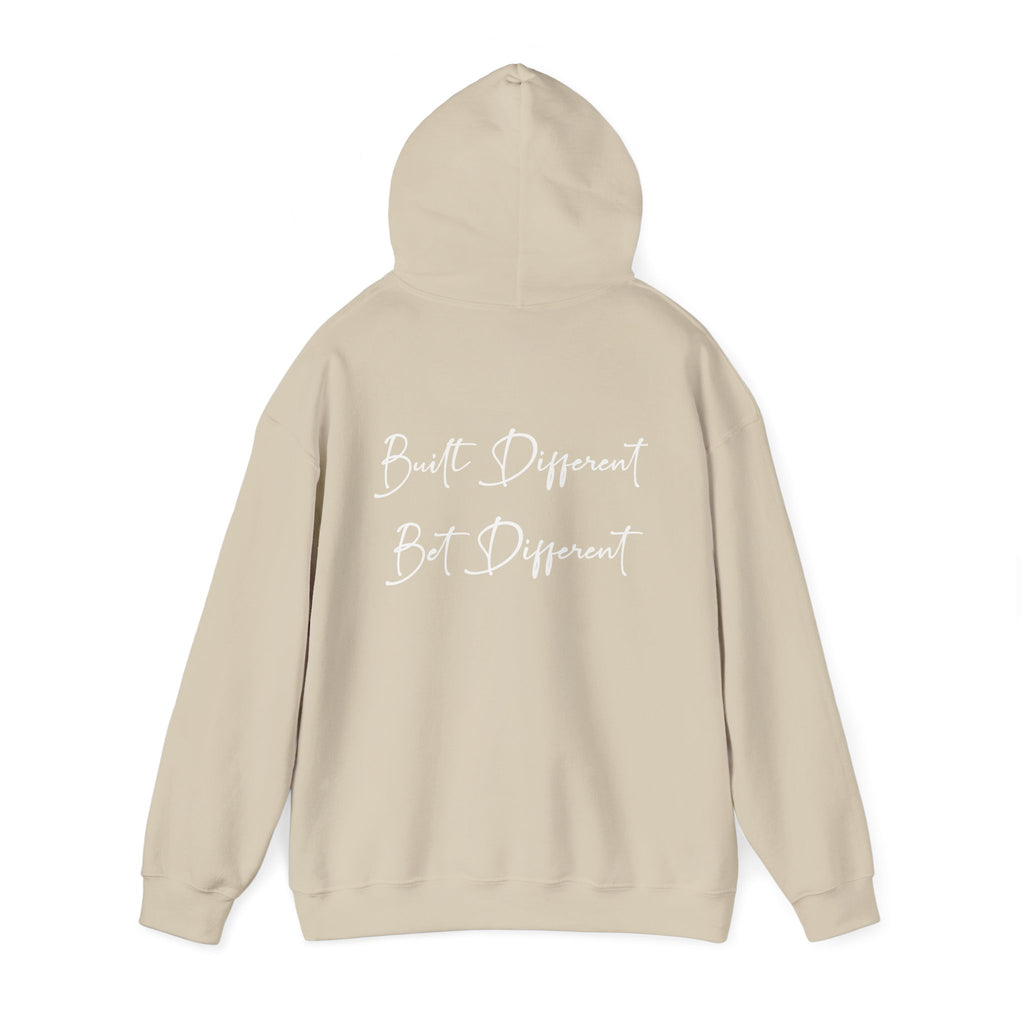 She Got Game Hoodie — "Built Different, Bet Different" Script Hoodie