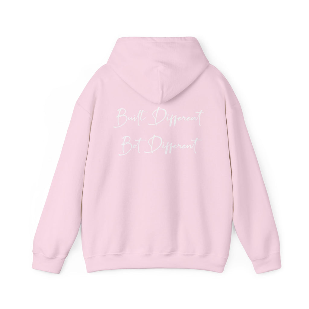 She Got Game Hoodie — "Built Different, Bet Different" Script Hoodie