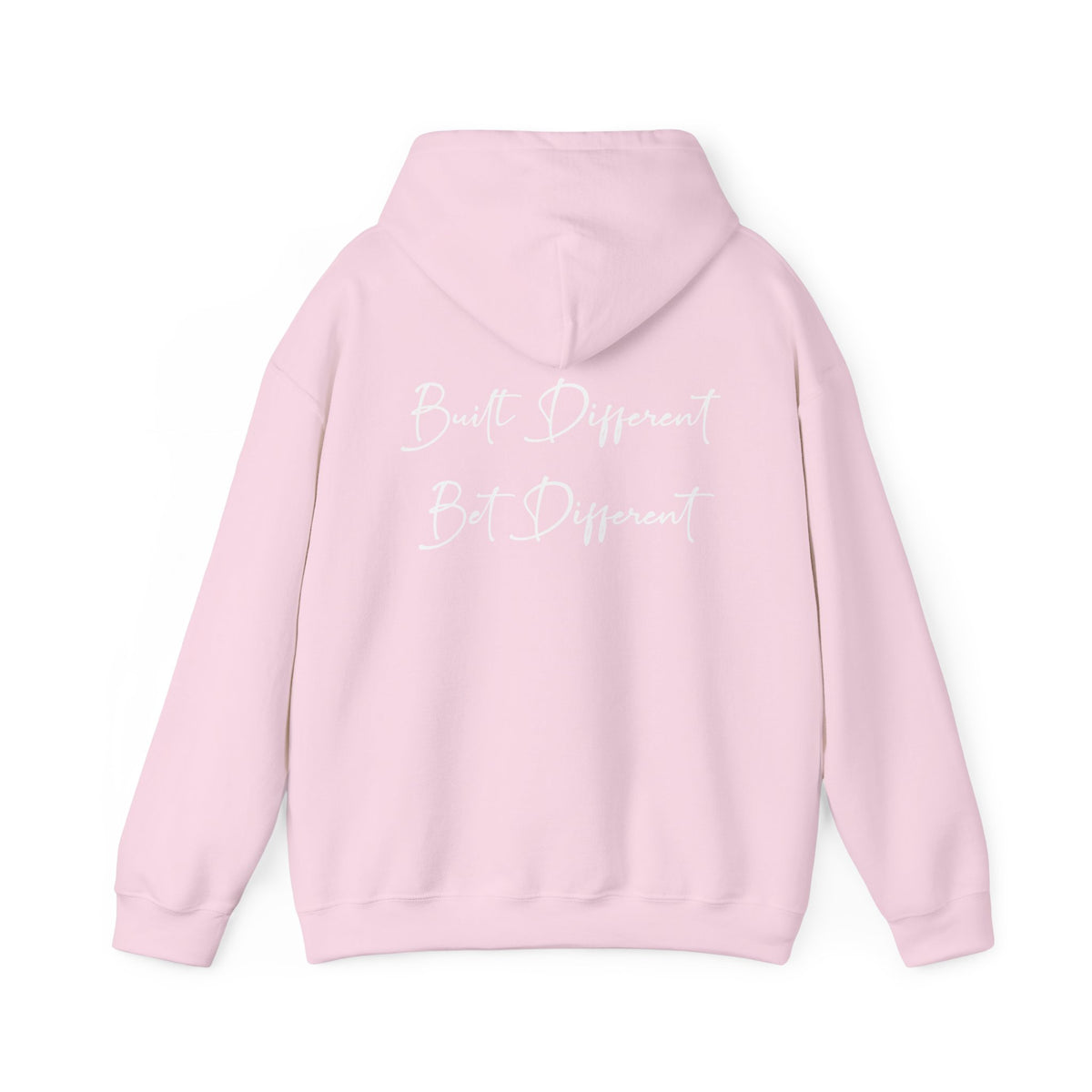 She Got Game Hoodie — "Built Different, Bet Different" Script Hoodie