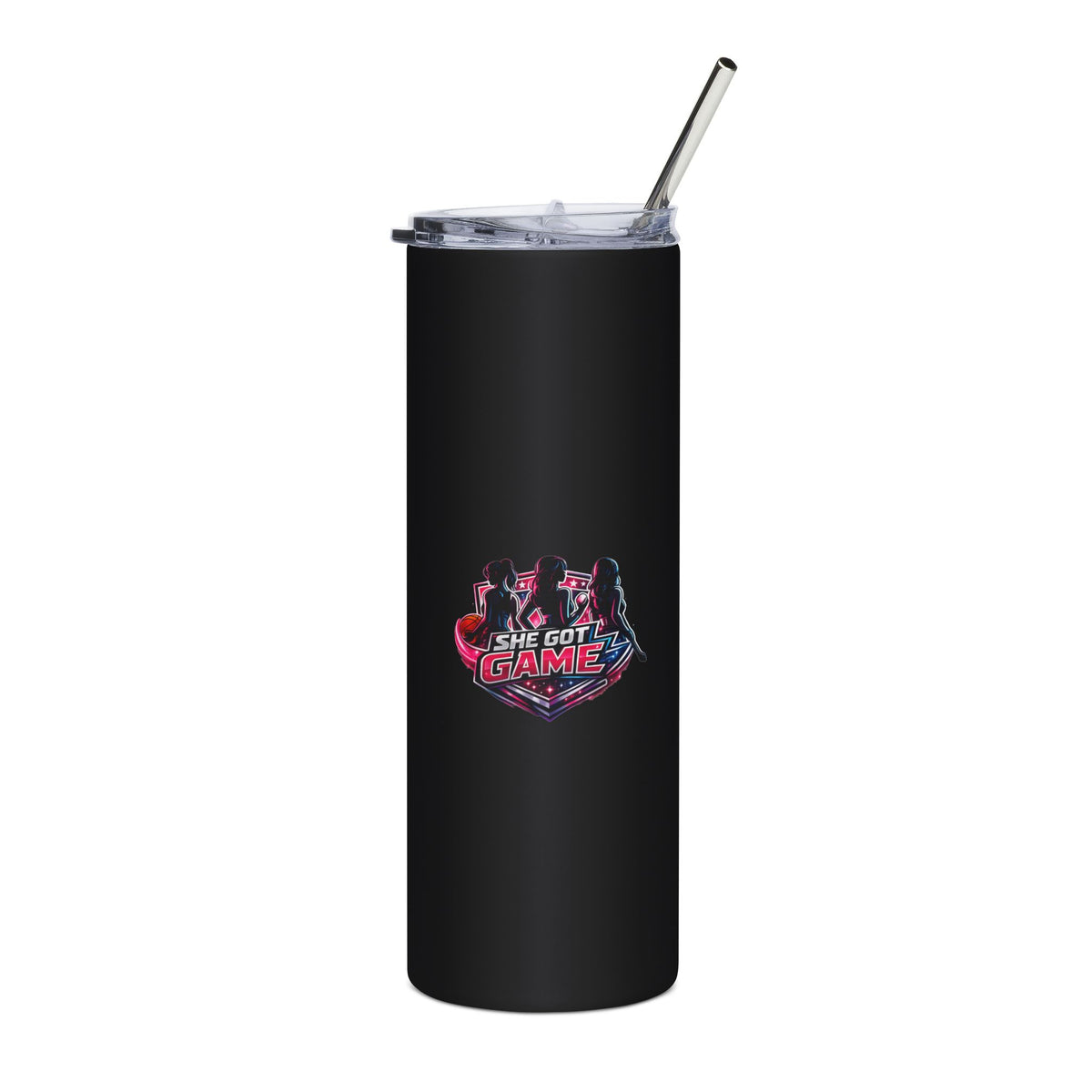 S.G.G. 20oz Stainless Tumbler - "She Got Game" ICONIC Travel Cup