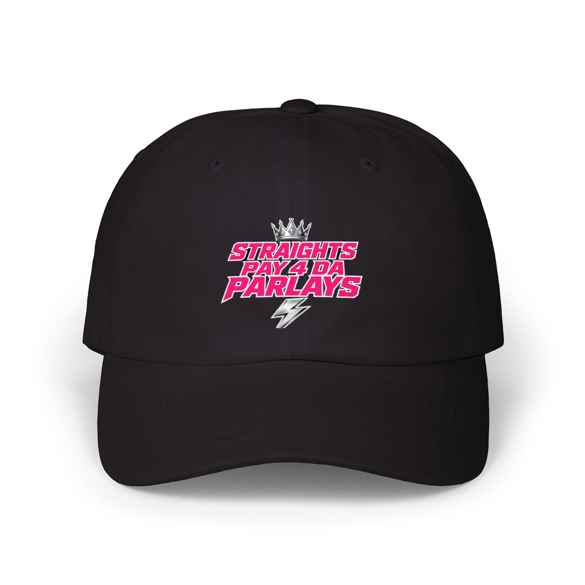 Dad Cap - "Straights Pay 4 Da Parlays" Embroidered Sports Betting Hat
