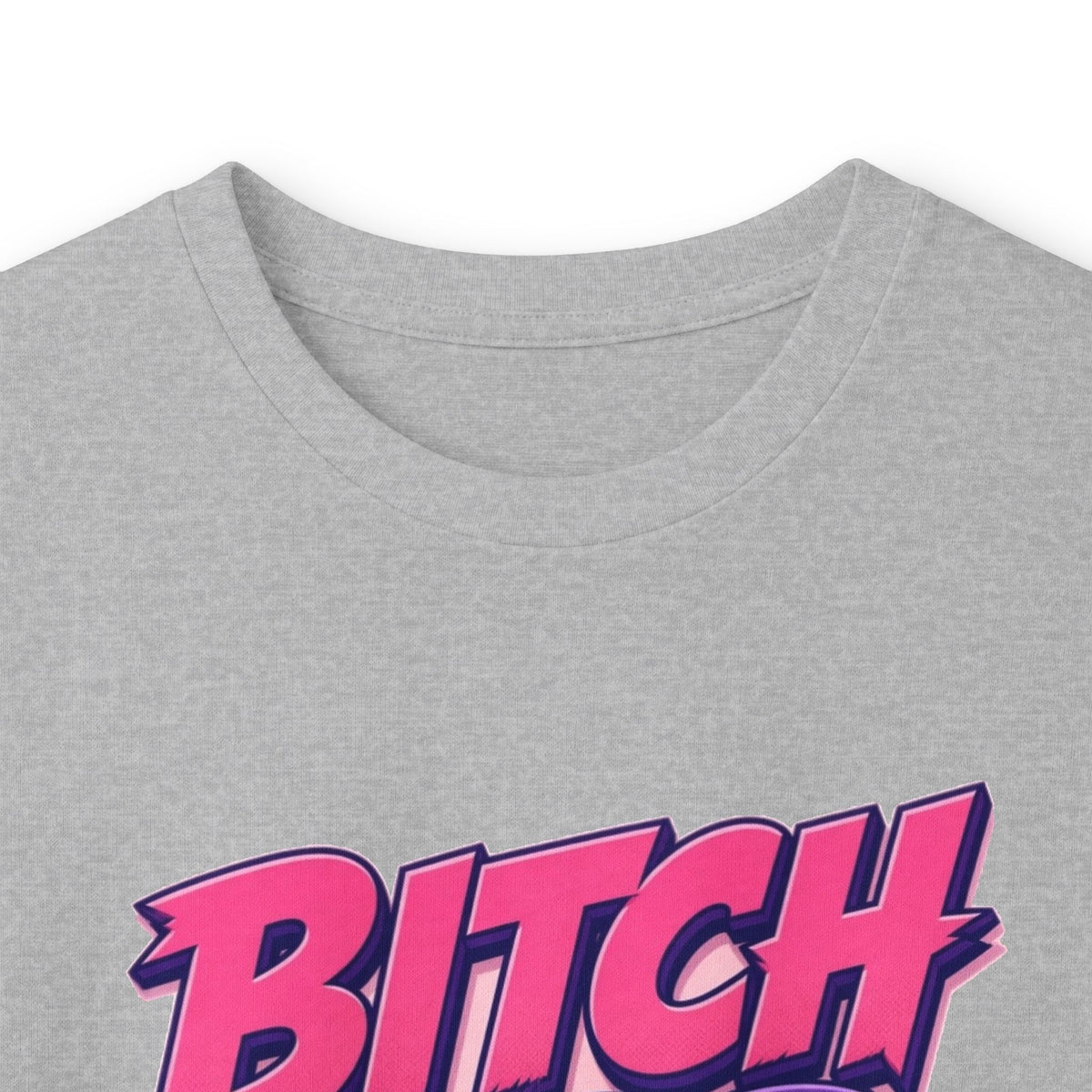 Long Sleeve Tee — "B*tch A** Hoe" Retro Snack Pop Art Graphic