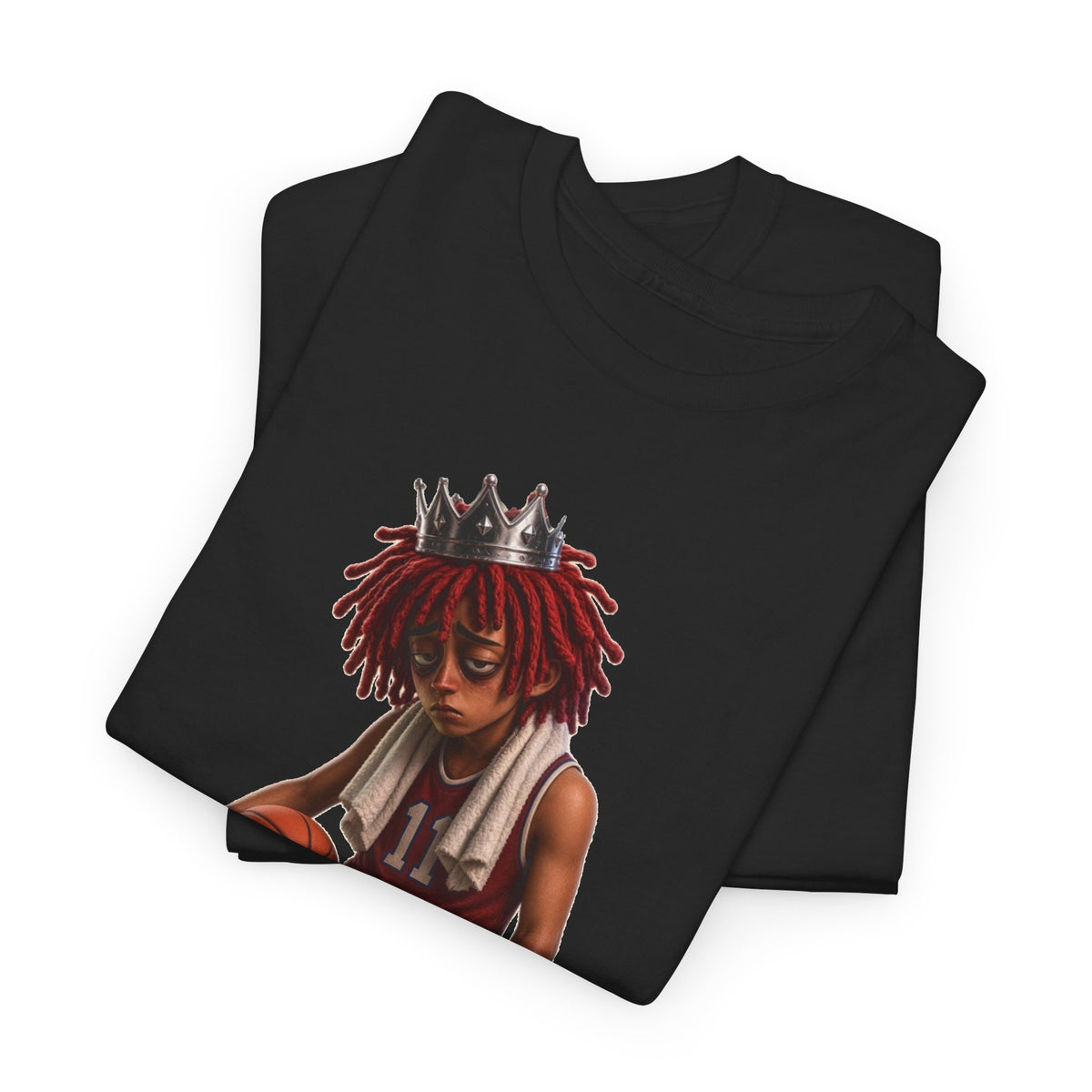 Graphic Tee — Raggedy Hoops Player Streetwear T-Shirt