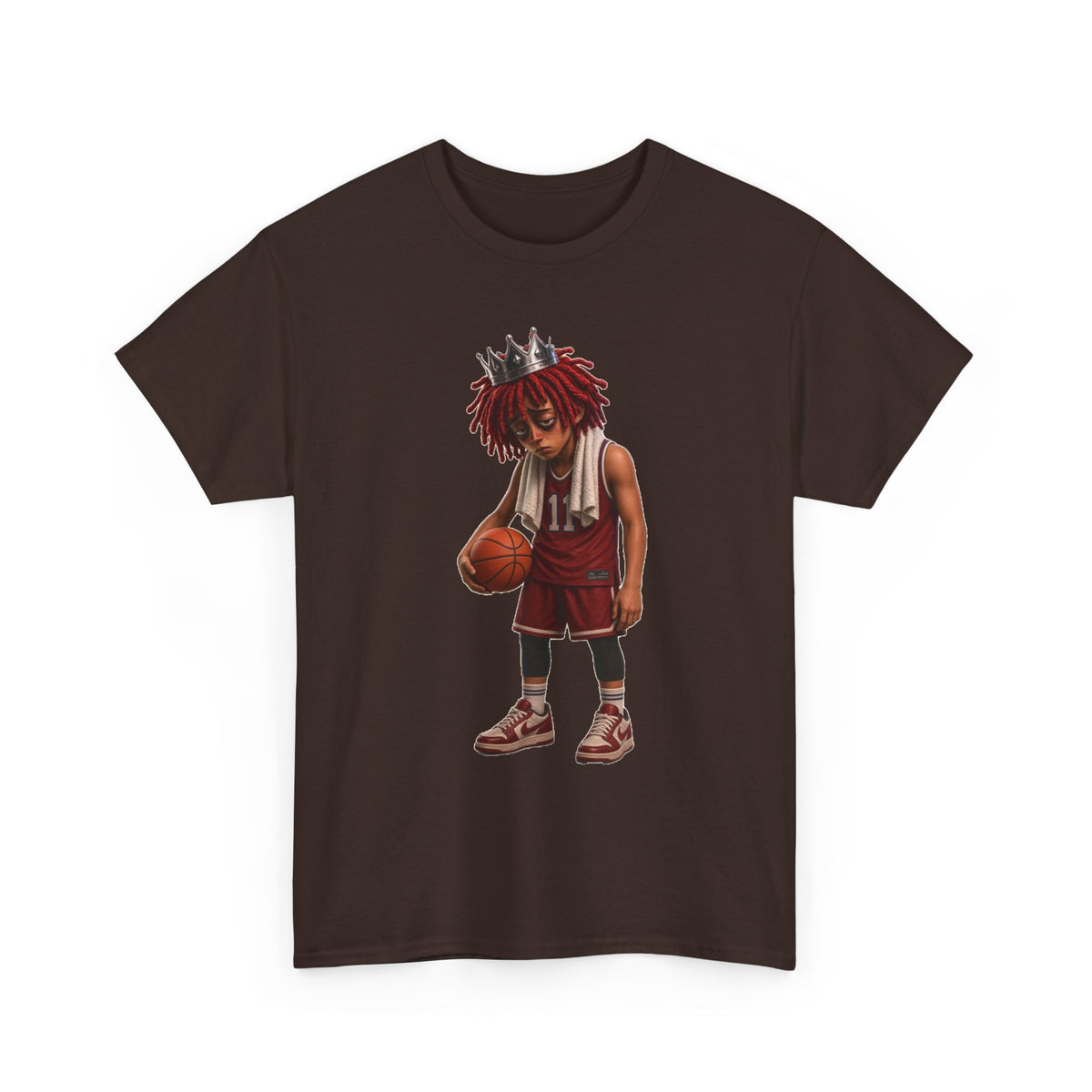 Graphic Tee — Raggedy Hoops Player Streetwear T-Shirt