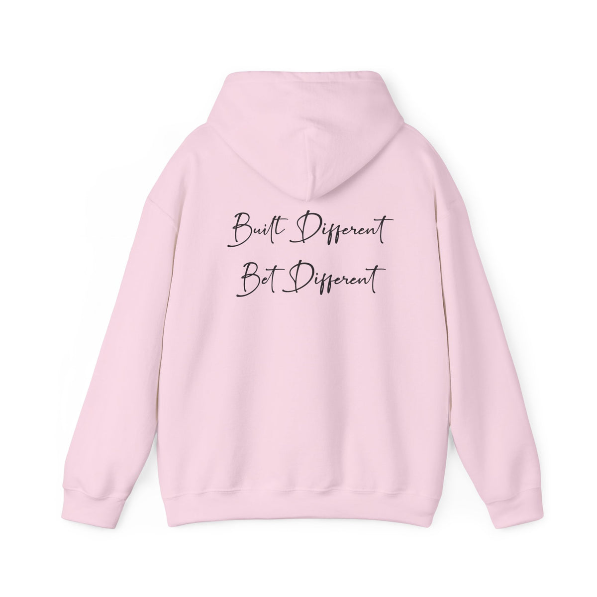 She Got Game Hoodie – "Built Different, Bet Different" Motivational Pullover