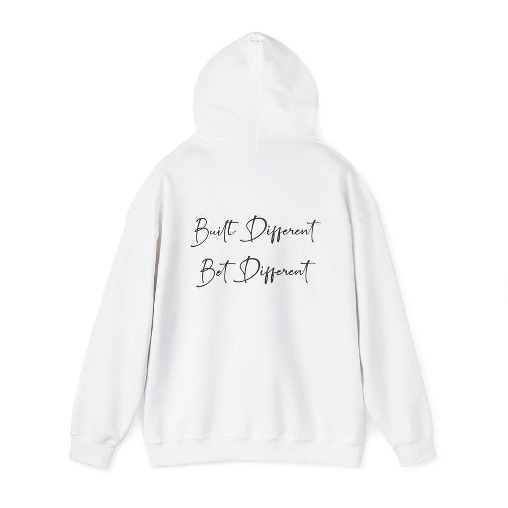 She Got Game Hoodie – "Built Different, Bet Different" Motivational Pullover