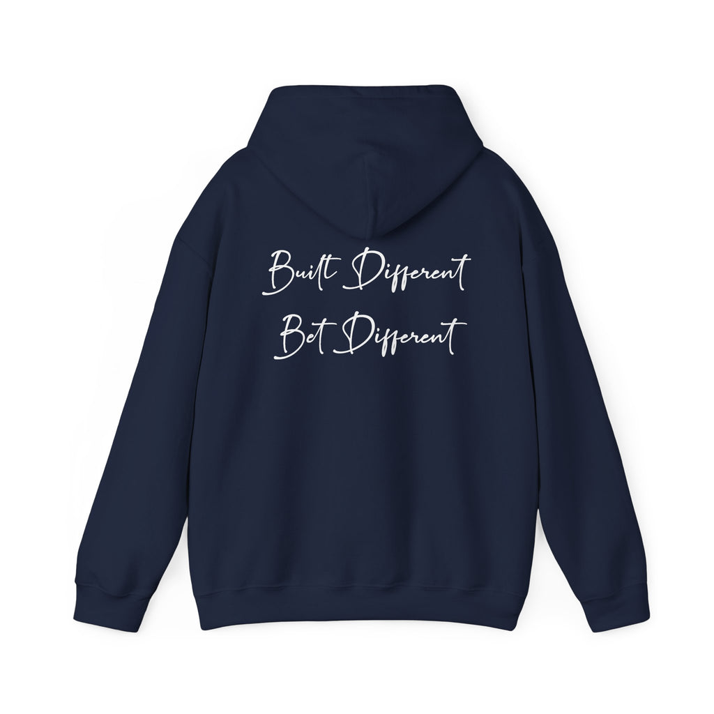 She Got Game Hoodie — "Built Different, Bet Different" Script Hoodie