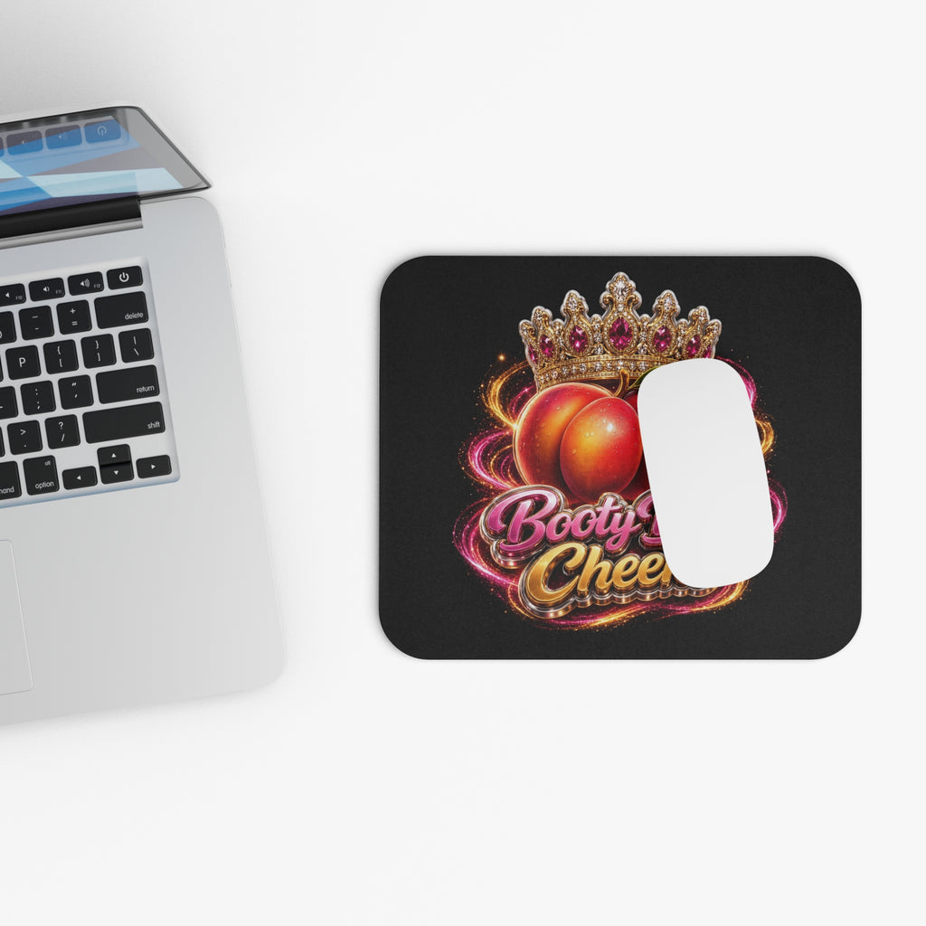Booty Butt Cheeks Crown Mouse Pad