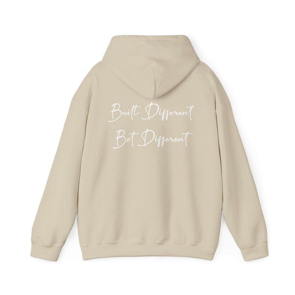 She Got Game Hoodie — "Built Different, Bet Different" Script Hoodie