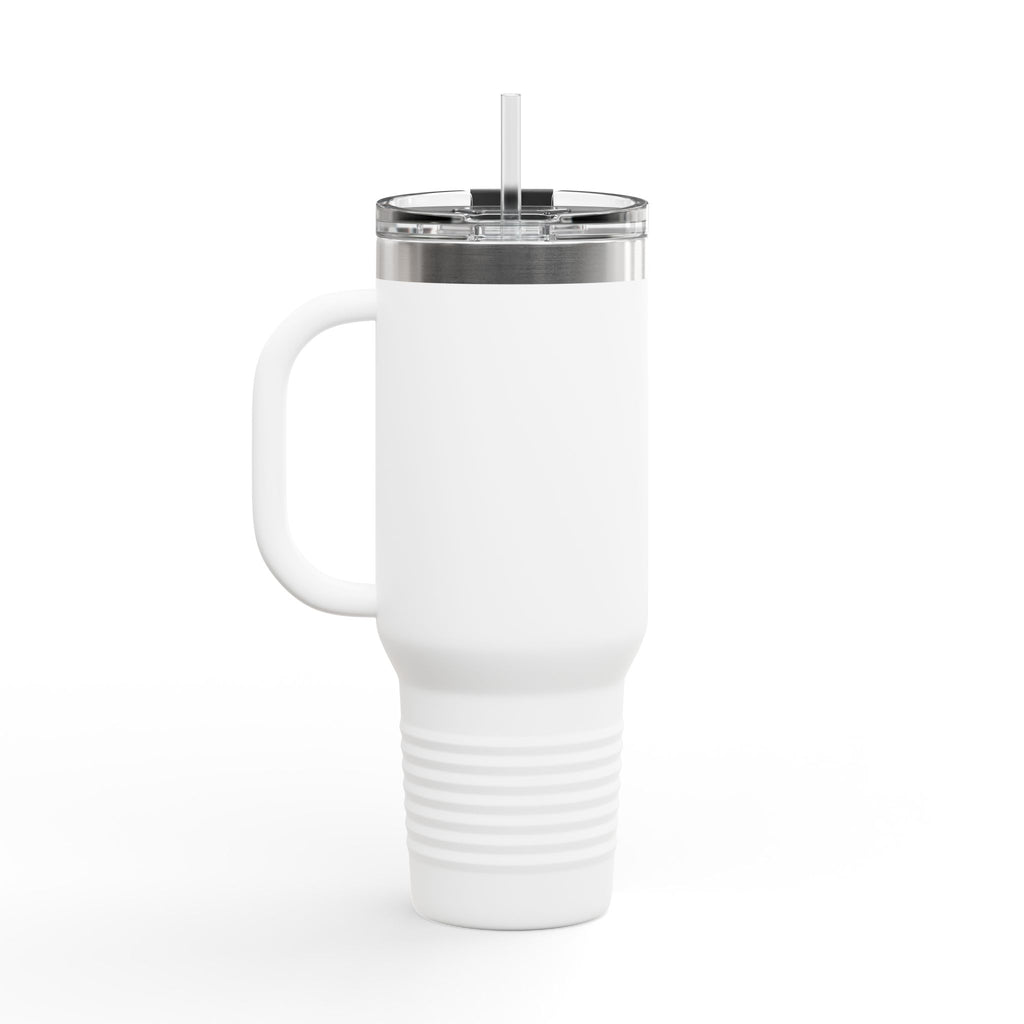 40oz Insulated Travel Mug — “She Got Game” Lightning Crest