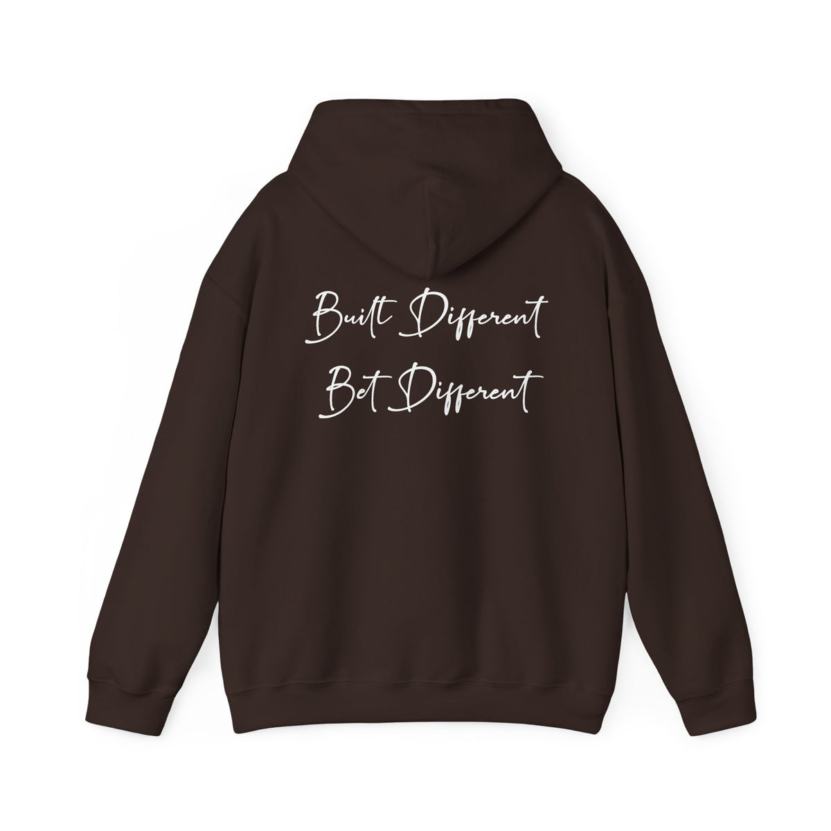 She Got Game Hoodie — "Built Different, Bet Different" Script Hoodie