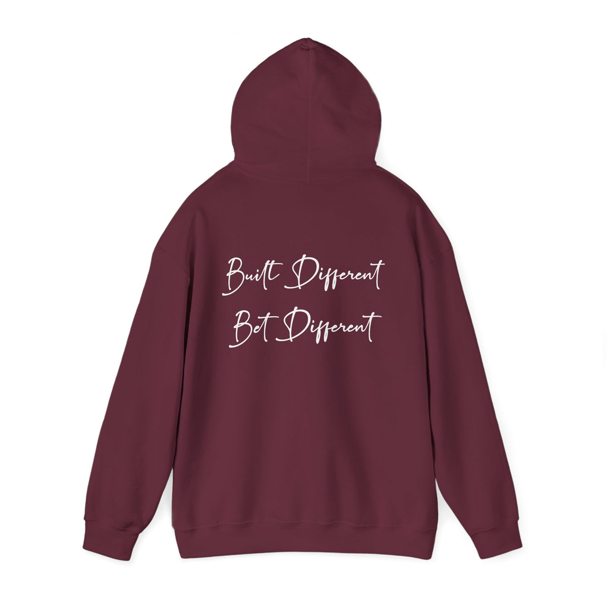 She Got Game Hoodie — "Built Different, Bet Different" Script Hoodie