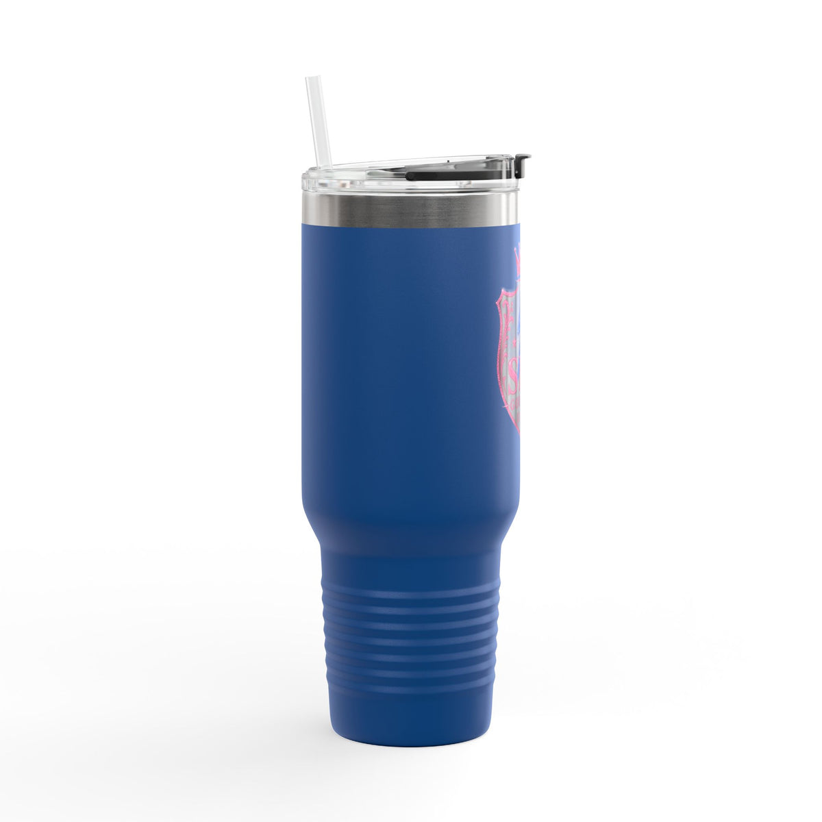 40oz Insulated Travel Mug — “She Got Game” Lightning Crest
